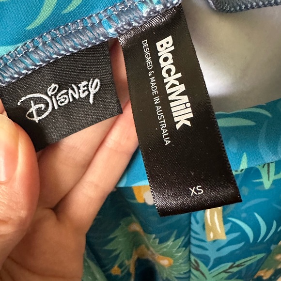 Blackmilk LION KING CUBS GREEN CUFFED PANTS - LIMITED - Picture 4 of 5